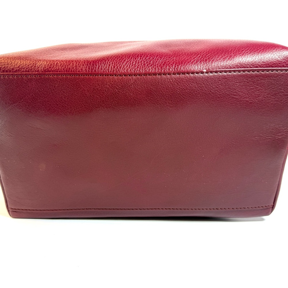 Dooney & Bourke Burgundy Leather Satchel/ Shoulder Bag - Picture 7 of 13
